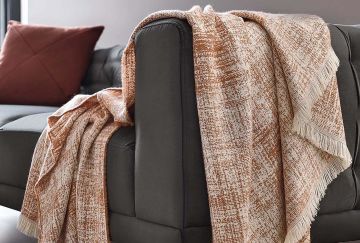 Yataş Bedding Padra Koltuk Şalı Kiremit