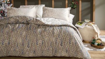 Yataş Bedding Çift Kişilik Trixy Rnf Nevresim Takımı Gri