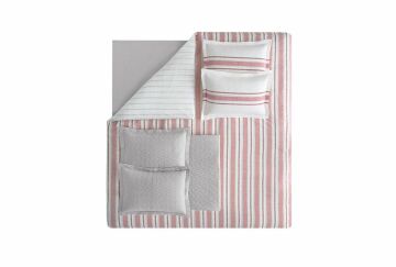 Yataş Bedding Çift Kişilik 7 Parça Yatak Örtülü Nevresim Takımı Seti Simula - Kırmızı