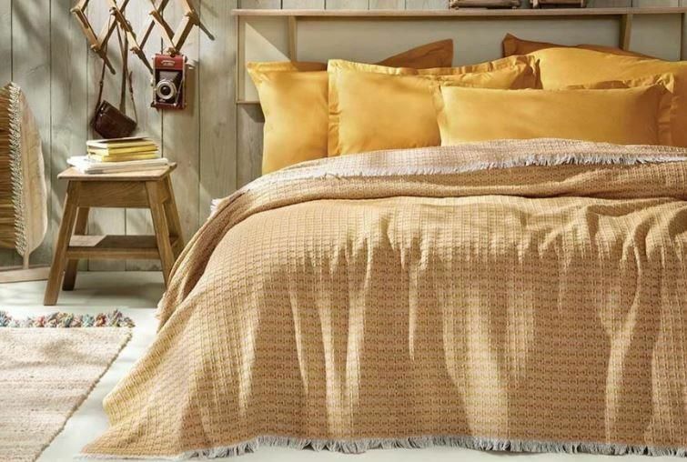 Yataş Bedding Tek Kişilik Marita Pike Takımı - Safran