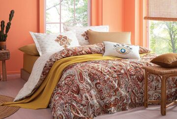 Yataş Bedding Çift Kişilik Vernas Saten Nevresim Takımı