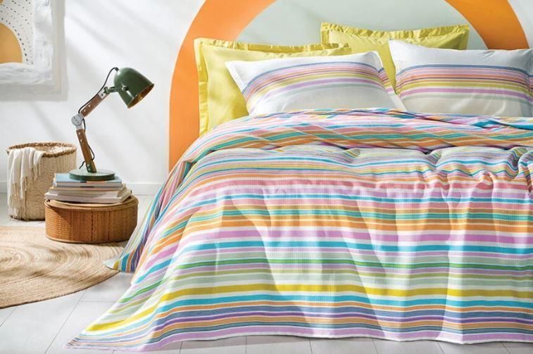 Yataş Bedding Tek Kişilik Evan Pike Takımı - Pembe