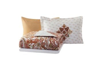 Yataş Bedding Çift Kişilik XL Vernas Saten Nevresim Takımı