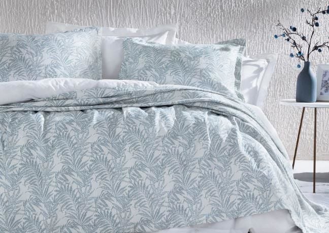 Yataş Bedding Çift Kişilik Agape Yatak Örtüsü Seti - İndigo
