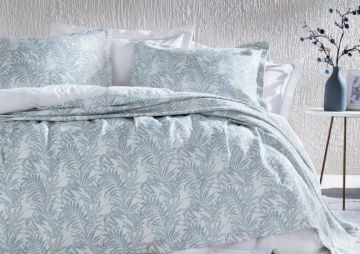 Yataş Bedding Çift Kişilik Agape Yatak Örtüsü Seti - İndigo