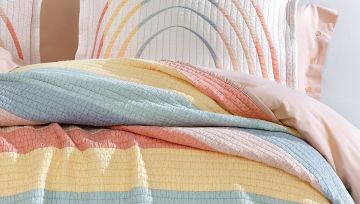 Yataş Bedding Cift Kisilik Elrod Yatak Örtüsü Seti - Pembe