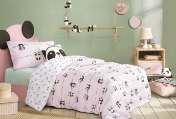 Yataş Bedding Çift Kişilik Panda Rnf Nevresim Takımı