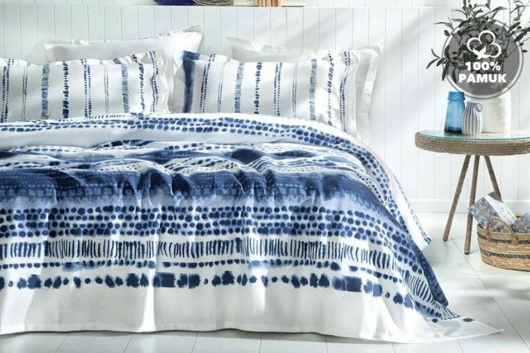 Yataş Bedding Tek Kişilik Darby Pike Takımı - Mavi