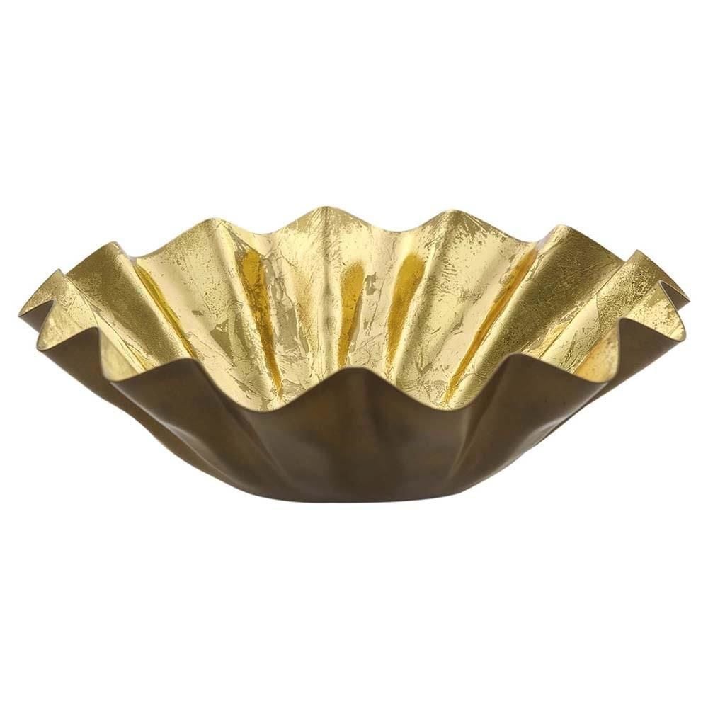 Biev Agra Metal Dekoratif Kase 30x10 cm