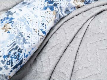 Yataş Bedding Tek Kişilik Curly Yatak Örtüsü Seti - Taş