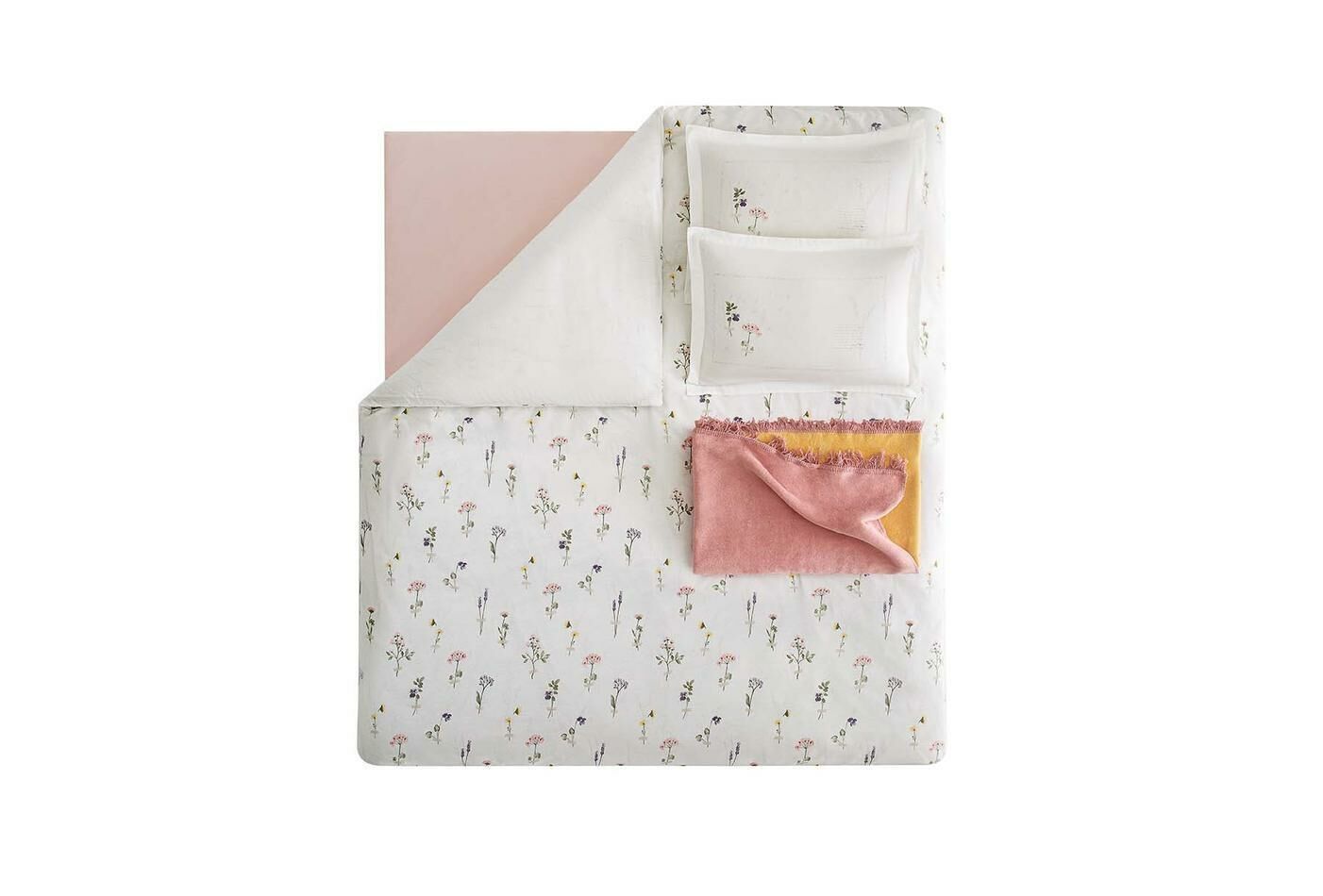 Yataş Bedding Tek Kişilik Louıs Battaniyeli Nevresim Takımı Seti Pudra