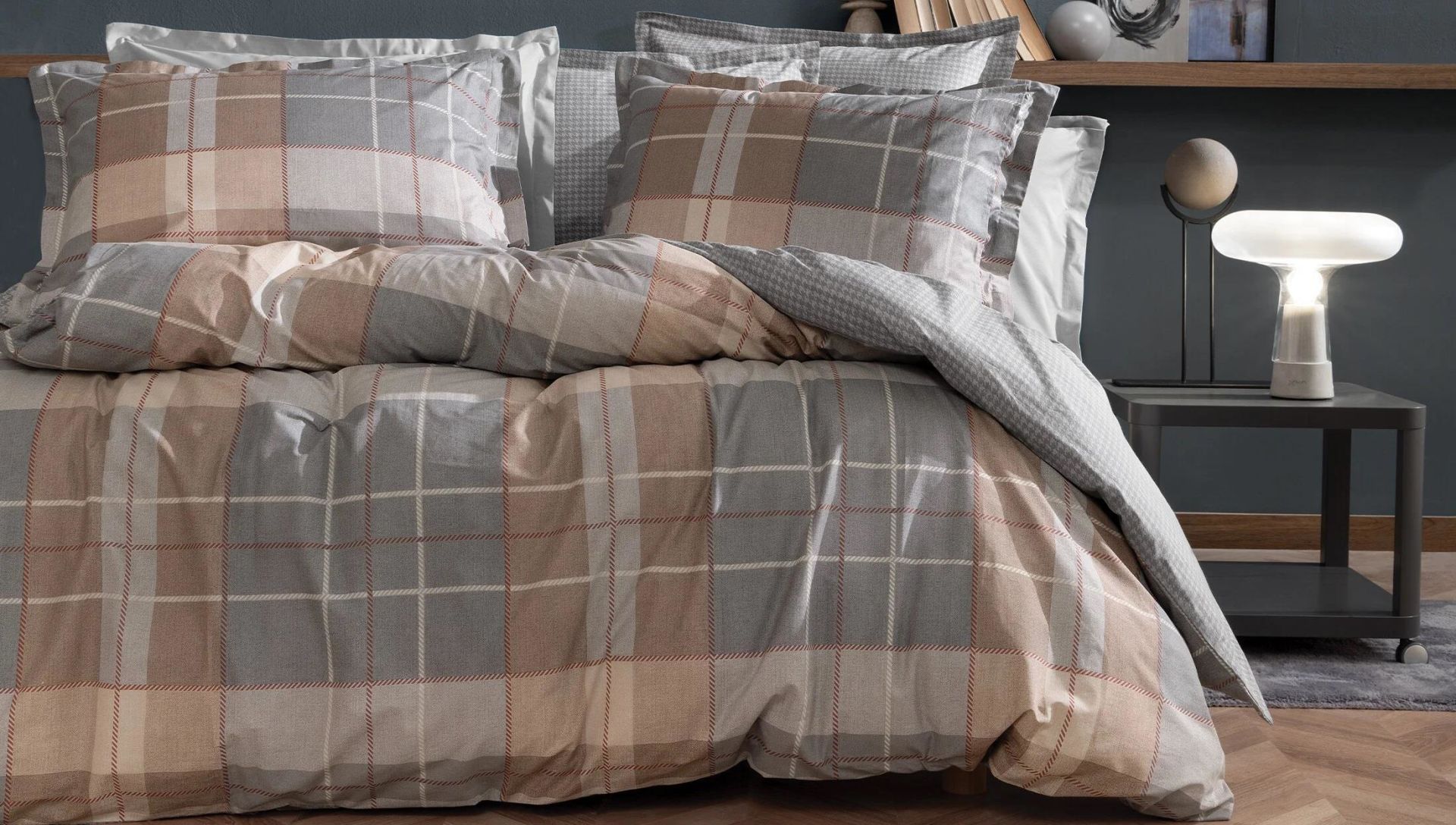 Yataş Bedding Çift Kişilik XL Tancy Rnf Nevresim Takımı Camel