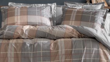 Yataş Bedding Çift Kişilik XL Tancy Rnf Nevresim Takımı Camel