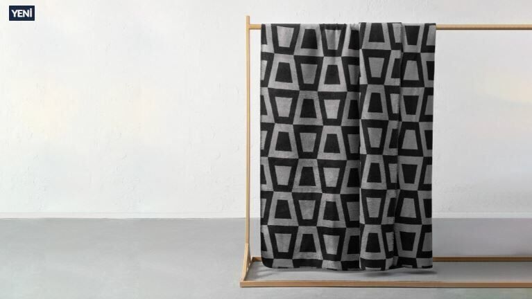 Yataş Bedding Tek Kişilik Nario Pamuk Battaniye - Gri
