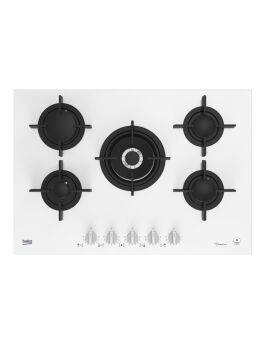 Beko BOCD T 7520 DWKB Gazlı Cam Tablalı Ocak