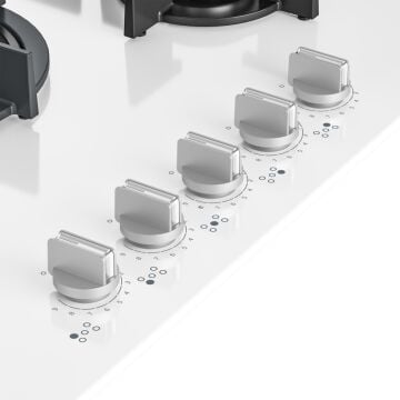 Beko BOCD T 7520 DWKB Gazlı Cam Tablalı Ocak