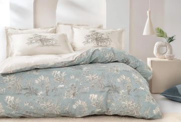 Yataş Bedding Çift Kişilik XL Aster Rnf Nevresim Takımı - Adaçayı