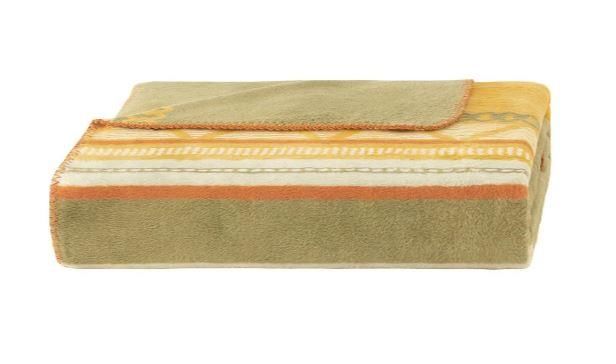 Yataş Bedding Çift Kişilik Fabio Pamuk Battaniye - Yeşil