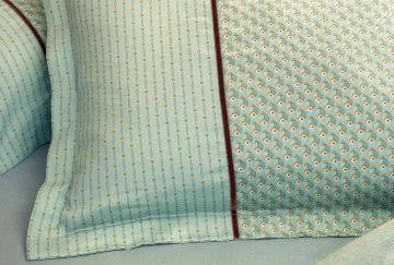 Yataş Bedding Çift Kişilik XL Rowena Kadife Saten Nevresim Takımı - Adaçayı