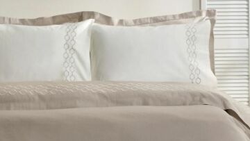 Yataş Bedding Çift Kişilik XL Urban Saten Nevresim Takımı - Vizon