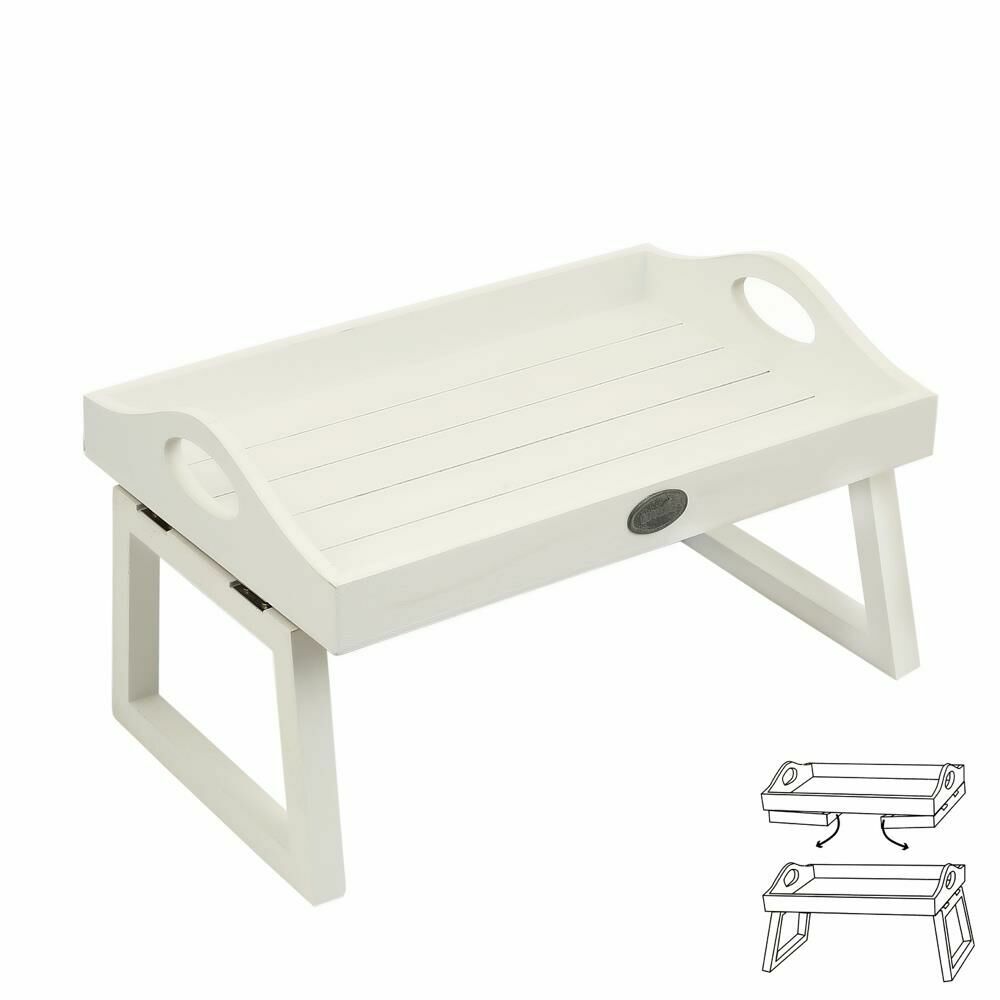 Biev Katlanabilir Ahşap Servis Tepsisi