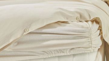 Yataş Bedding Tek Kişilik Plain Rnf Yıkamalı Nevresim Takımı - Bej