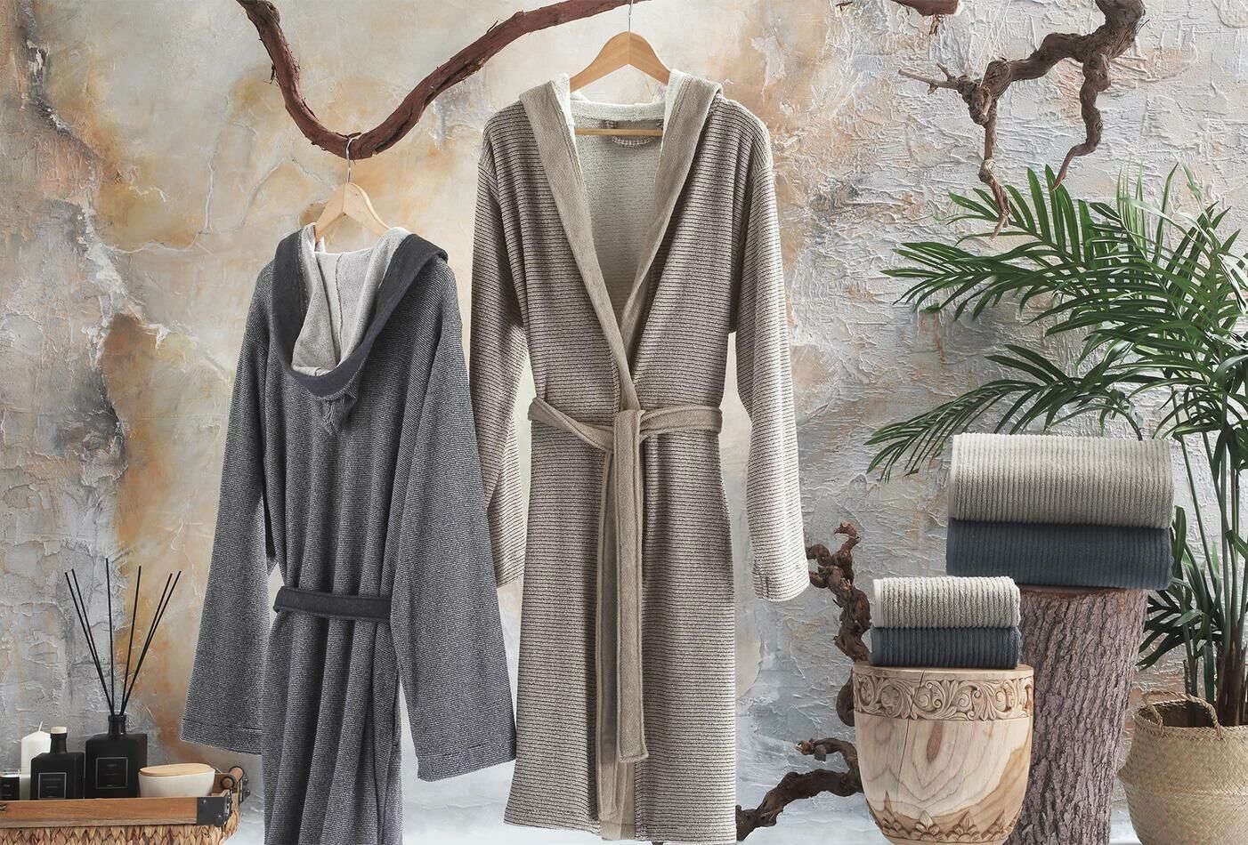 Yataş Bedding Lamına S/M Bornoz Bej