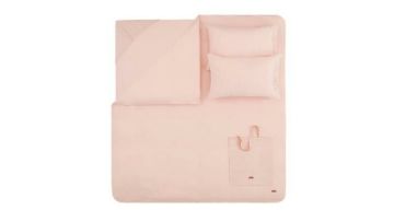 Yataş Bedding Tek Kişilik Plain Rnf Yıkamalı Nevresim Takımı - Blush