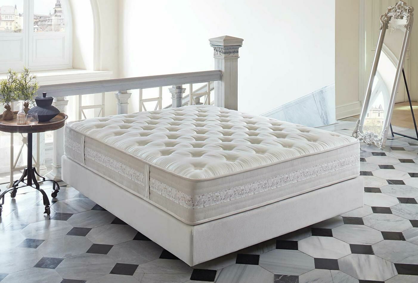 Z Yataş Bedding 100x200 Seven-Z Lateks Pocket Yaylı Yatak