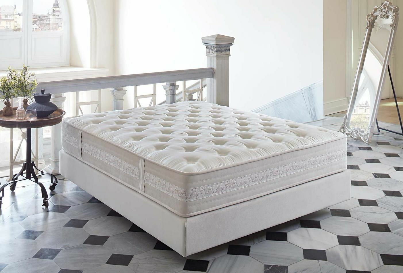 Z Yataş Bedding 150x200 Seven-Z Lateks Pocket Yaylı Yatak