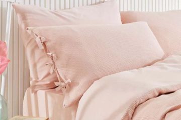 Yataş Bedding Tek Kişilik Pure Rnf Yıkamalı Nevresim Takımı - Blush