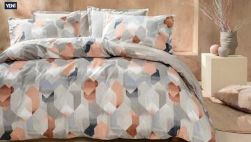 Yataş Bedding Tek Kişilik Trigon Rnf Nevresim Takımı - Gri