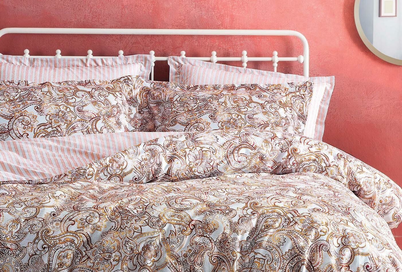 Yataş Bedding Çift Kişilik Suelita Rnf Nevresim Takımı Pembe