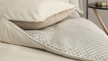 Yataş Bedding Çift Kişilik XL Uberto Saten Nevresim Takımı Bej