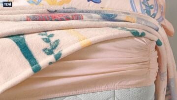 Yataş Bedding Tek Kişilik Wellsoft Battaniyeli Lastikli Çarşaf Seti - Minthe