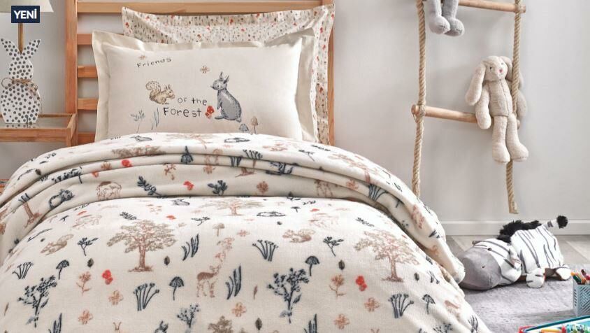 Yataş Bedding Tek Kişilik Wellsoft Battaniyeli Lastikli Çarşaf Seti - Wonderland