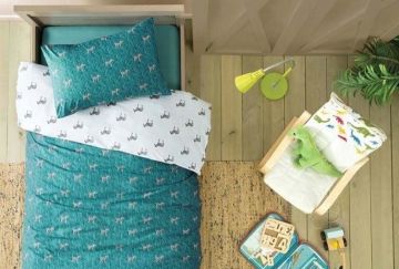 Yataş Bedding Tek Kişilik Atlanta Rnf Nevresim Takımı Yeşil