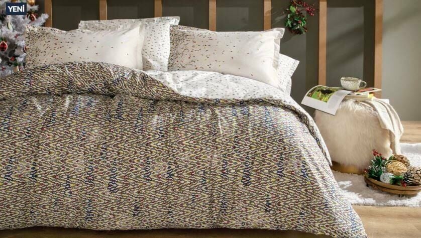 Yataş Bedding Çift Kişilik Trixy Rnf Nevresim Takımı - Gri