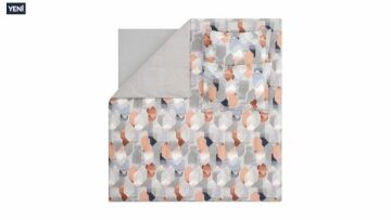 Yataş Bedding Çift Kişilik XL Trigon Rnf Nevresim Takımı - Gri