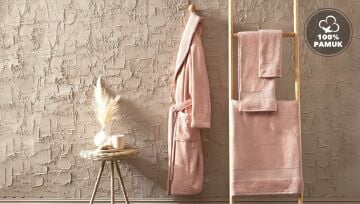 Yataş Bedding Essentials Bornoz Pudra S