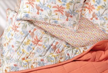 Yataş Bedding Tek Kişilik Marsel Co-Mic Yatak Örtüsü Takımı – Turuncu