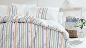 Yataş Bedding Çift Kişilik XL Benito Rnf Nevresim Takımı Yağ Yeşili