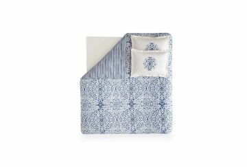 Yataş Bedding Çift Kişilik Sancia Rnf Nevresim Takımı - Mavi