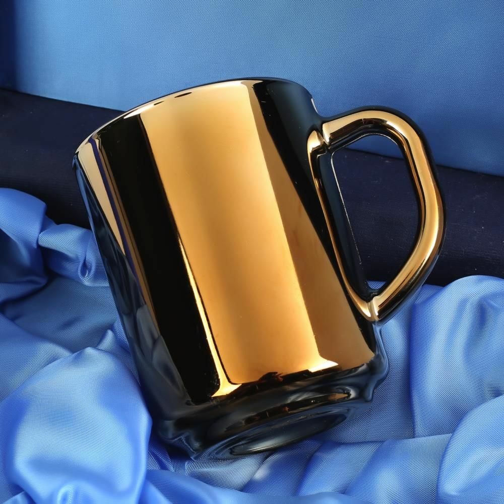 Biev Tekli Gold Kaplama Kupa/Mtfk.0038-11