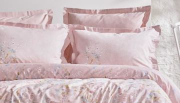 Yataş Bedding Çift Kişilik Isadora Saten Nevresim Takımı - Pudra