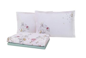 Yataş Bedding Tek Kişilik Tores Pike Takımı - Açık Pembe