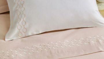 Yataş Bedding Çift Kişilik Urban Saten Nevresim Takımı - Pudra