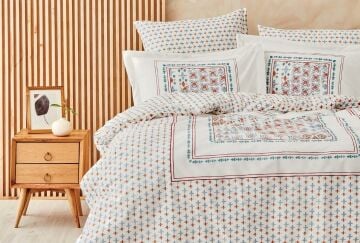 Yataş Bedding Çift Kişilik Felicita Rnf Nevresim Takımı Beyaz