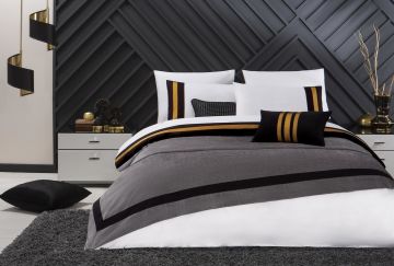 Yataş Bedding Çift Kişilik Dian Şeritli Nevresim Takımı