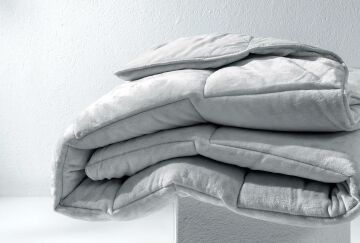 Yataş Bedding 155X215 Veldon Soft Wellsoft Yorgan Gri